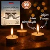 BRUBAKER Bougies pyramides - Bougies pyramides en paraffine Voir les images du produit 4