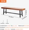 Gartenbank 160cm Holz 227kg Park Terrasse Parkbank Sitzbank Produktbild-Vorschau 7