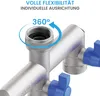 Bächlein Y-Verteiler 3-Wege Y-Verteiler mit 3 Absperrhähnen Produktbild-Vorschau 4