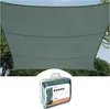 Voile Solaire - Rectangulaire - 4 X 3 M - Couleur : Gris Voir les images du produit 3
