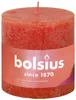 Bolsius Rustik Shine, Valec, Oranžová, 62 h, 1 kusov Náhľad obrázku produktu 3