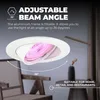Ledvion 6er Set LED Einbaustrahler Rund Weiss RGB dimmbar Produktbild-Vorschau 7