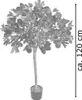 Schefflera Plante Arbre Artificielle Artificiel Plastique Voir les images du produit 6