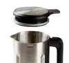 A close-up view of the lid and top of a soup maker. Produktbild-Vorschau