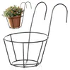 Vilde | Support de jardinière de balcon métal noir - Voir les images du produit 1