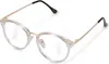 Navaris Retro Brille ohne Sehstärke - Damen Herren Vintage Produktbild-Vorschau 4