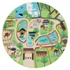 Kinder-Teppich Für Kinderzimmer, Spiel-Teppich, Zoo Mit Produktbild-Vorschau 5