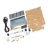 Tischuhr 4-stelliges DIY-Digital-LED-Uhren-Set, Produktbild-Vorschau 2