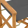 Chaises de régie 2 pcs. Pliable Crème Bois massif Teck Voir les images du produit 8
