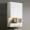 Wohnzimmer Möbel weiß mit Eiche Applikationen FARO-36 Set Produktbild-Vorschau 7