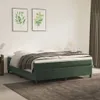 vidaXL Boxspringbett Dunkelgrün 160x200 cm Samt -  Betten & Produktbild-Vorschau 2
