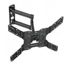 A black metal TV wall mount with adjustable arms and a built-in level, shown against a white background. Produktbild-Vorschau