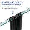 IMPTS Duschtür 120x185cm Duschkabine Nischentür Pendeltür Produktbild-Vorschau 7