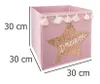 Kinder-Aufbewahrungsbox "Dream" - Pailletten und Pompons - Produktbild-Vorschau 5