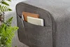 FineBuy Turnbock Sitzbank Grau mit Schubladen 120x56x30 cm Produktbild-Vorschau 5