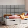 Wandkissen ‘Carpino’ Polsterpaneel 4er Set Textil 30 x 30 Produktbild-Vorschau 1