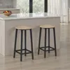 tectake® Set Barhocker Corby Sitzhöhe 66 cm Produktbild-Vorschau 8