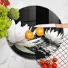 Szklana deska do krojenia - Deska kuchenna - ⌀40 cm – Szkło Podgląd zdjęcia produktu 4