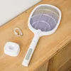 Wiederaufladbarer Insektenschläger mit UV-Licht, 3000 V, Produktbild-Vorschau 1