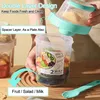 Müslibecher To Go, Jogurtbecher mit Löffel für Unterwegs, Produktbild-Vorschau 6