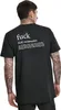 Mister Tee Maglietta FCK Tee Nero-XS Anteprima dell’immagine prodotto 2