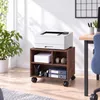 Relaxdays, supporto per stampante da scrivania, con Anteprima dell’immagine prodotto 2