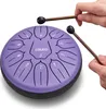 LEKATO 6" Steel Tongue Drum 11 Töne D-Tonart Produktbild-Vorschau 1