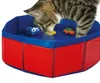 Nobby piscina per gatti con giocattoli rosso/blu; Ø 30 x 11 Anteprima dell’immagine prodotto 2