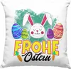 Trendation - Deko-Kissen mit Füllung 40x40 Ostern Produktbild-Vorschau 1