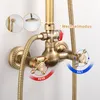 Duschsystem HOMELIVE Duschset mit Armatur Regendusche Set Produktbild-Vorschau 5