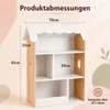 KOMFOTTEU, drewniana półka na książki dla dzieci z 5 Podgląd zdjęcia produktu 7