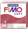 FIMO, Modelliermasse, Knete kirschrot soft normal Produktbild-Vorschau 3