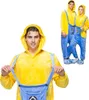 Onesie Kigurumi Pyjamas Minion Verkleidung Kostüm M: Produktbild-Vorschau 1