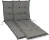 sunnypillow 2 Stück Liegenauflage 190 x 60  Auflage Polster Produktbild-Vorschau 1