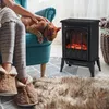 Kominek elektryczny HOMCOM z grzałką, kominek elektryczny z Podgląd zdjęcia produktu 2