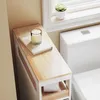 SoBuy meuble rangement WC meuble étroit Blanc Scandinave Voir les images du produit 12