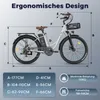 E-Bike 26 Zoll bis zu 160 - 200 km Wasserdicht IP54 Produktbild-Vorschau 15