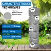 4rain QUADRO réservoir mural 270 litres gris béton Voir les images du produit 3