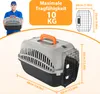 LARS360 Tiertransportbox für Hunde und Katzen, Kunststoff Produktbild-Vorschau 2