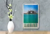 Blechschild Reise 12x18cm Dubai Strand Meer Moschee Sonne Produktbild-Vorschau 4
