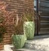 Blumentopf Blumenübertopf mit Einsatz Farbe Weiß Runde  40 Produktbild-Vorschau 8