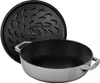 Staub Guss Bräter, rund Graphitgrau 28 cm Produktbild-Vorschau 2