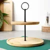 Alzata da portata a 2 livelli Excellent Houseware, bambù, Anteprima dell’immagine prodotto 15
