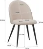 Albatros Esszimmerstühle mit Stoff-Bezug Capo Beige - Stoff Produktbild-Vorschau 7