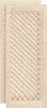 vidaXL Portes d'armoire 2 pcs. Design grillagé 39,5x99 cm Voir les images du produit 1