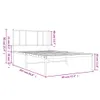 VidaXL 352522, Biały, 95 cm, 2,07 m, 90 cm, 900 x 2000 mm, Podgląd zdjęcia produktu 7