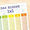 Kinder Lernposter - das kleine 1x1 bunt - DIN A4 - 297 x Produktbild-Vorschau 2