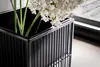 WOHNLING Blumentopf 2er Set Metall Pflanzkübel Schwarz mit Produktbild-Vorschau 4