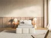 Selsey Cloudy Low – Lit rembourré 90 x 200 cm, bouclé beige Voir les images du produit 2