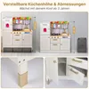 Kinderplay Holz Kinderküche mit LED Licht und Sound – Produktbild-Vorschau 8